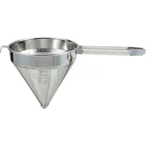Winco CCS-8C China Cap Strainer, Coarse Mesh - Pkg Qty 12