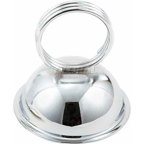 Winco Clip Menu Holder, 2-1/4"L x 2-1/4"W x 3"H, Stainless Steel, Pack of 120 - Pkg Qty 10