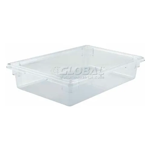 WinCo® Food Storage Box , 26"L x 18"W x 6"H, Clear - Pkg Qty 6