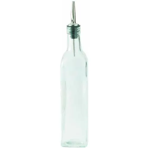 Winco GOB-16 Oil & Vinegar Bottle W/ Top - Pkg Qty 12