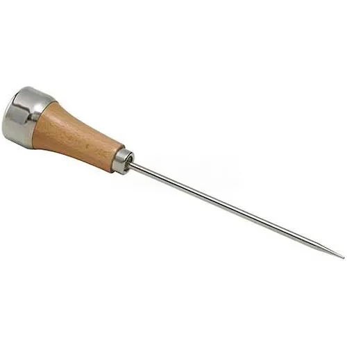 Winco ICH-1 Pick W/ Tempered Steel Wooden Handle - Pkg Qty 12