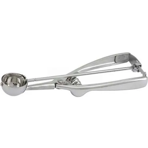 Winco ISS-100 Disher/Portioner, 3/8 oz, Stainless Steel - Pkg Qty 12