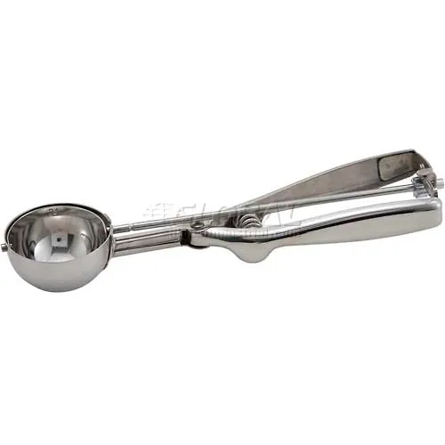 Winco ISS-40 Disher/Portioner, 7/8 oz, Stainless Steel - Pkg Qty 12