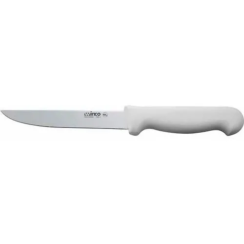 Winco KWP-62 - Wide, Stiff, Boning Knife - Pkg Qty 6