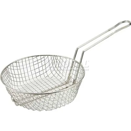 Winco MSB-08M Medium Mesh, 8" Diameter, Stainless Steel - Pkg Qty 12