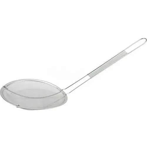 Winco MSS-6.5 Strainer, 6-1/2" Diameter, Stainless Steel - Pkg Qty 24