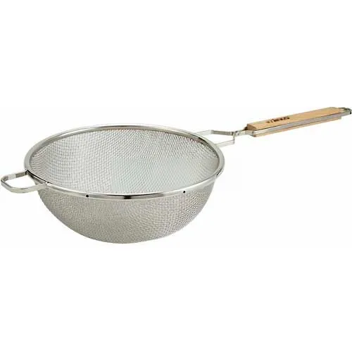 Winco MST-10D Coarse Mesh, 10-1/2" Diameter, Stainless Steel - Pkg Qty 12