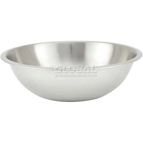Winco MXHV-1300 Heavy-Duty Mixing Bowl, 13 Qt, 16-1/8"D - Pkg Qty 12