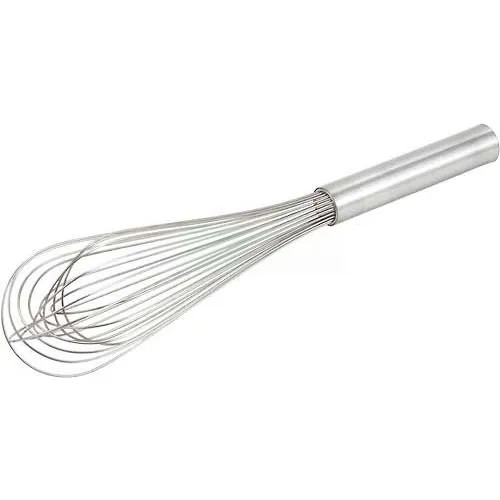 Winco PN-10 Piano Wire Whip, 10"L, Stainless Steel - Pkg Qty 12