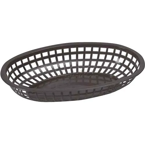 Winco POB-K Oval Fast Food Baskets, 12/Pack