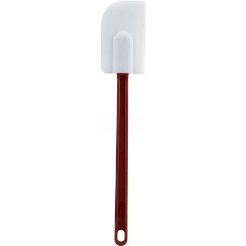 Winco PSD-16 Scraper 500°F Heat Resistant, 16"L, Silicone - Pkg Qty 12