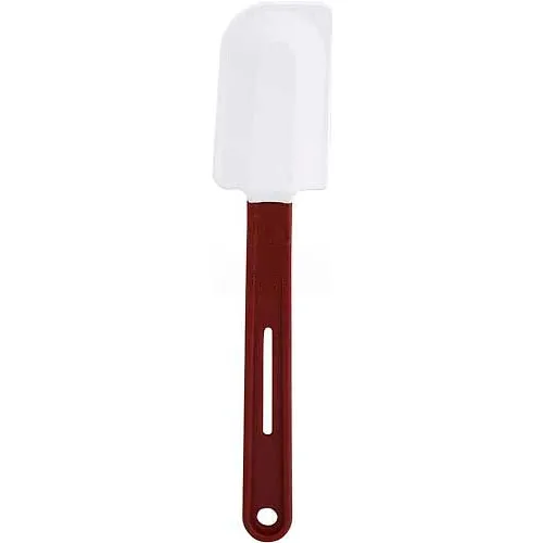 Winco PSH-10 Scraper 600?F Heat Resistant, 10"L, Siliconee - Pkg Qty 12