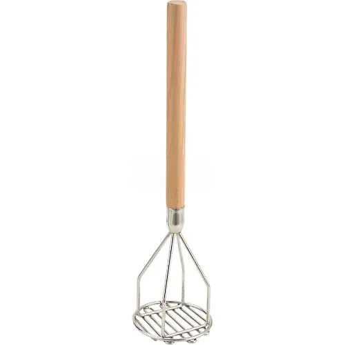 Winco PTM-18R Round Potato Masher - Pkg Qty 12