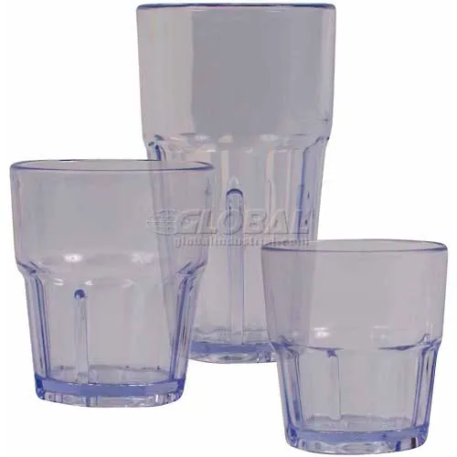 Winco PTSN-12 Havana Tumbler, 12 oz, 8"H - Pkg Qty 6