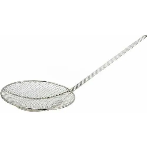 Winco SC-8R Round Wire Skimmer, 8"D - Pkg Qty 12