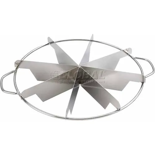 Winco SCU-8 Stainless Steel Pie Cutters - Pkg Qty 6