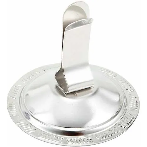 Winco Single Clip Menu Holder, 2-1/2"L x 2-1/2"W x 2"H, Stainless Steel, Pack of 12 - Pkg Qty 12