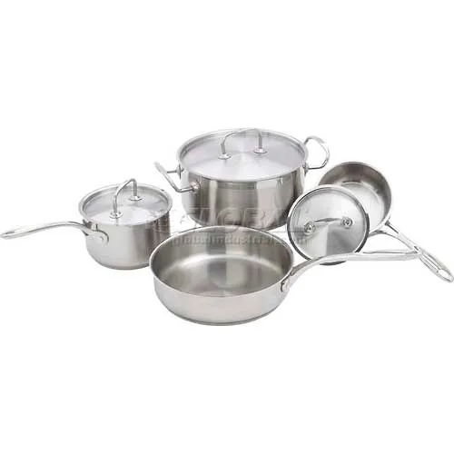 Winco SPC-7H Deluxe Cookware Set, 7 Piece
