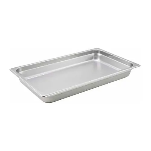 Winco SPJH-102 Steam Pan, Full-size, 2-1/2"H - Pkg Qty 6