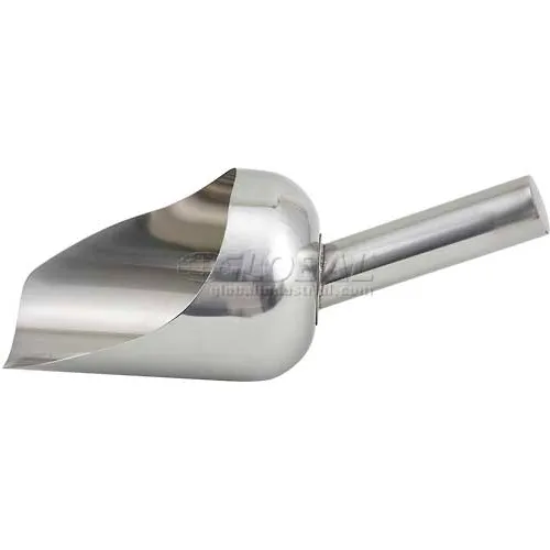 Winco SSC-2 Utility Scoop, 32 Oz, Stainless Steel - Pkg Qty 6