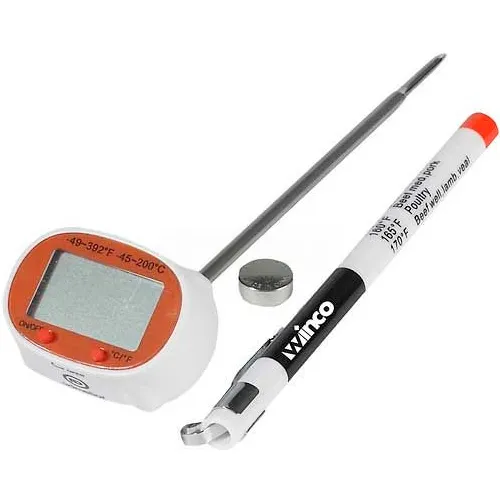 Winco TMT-DG2 Dial Digital Thermometer - Pkg Qty 12