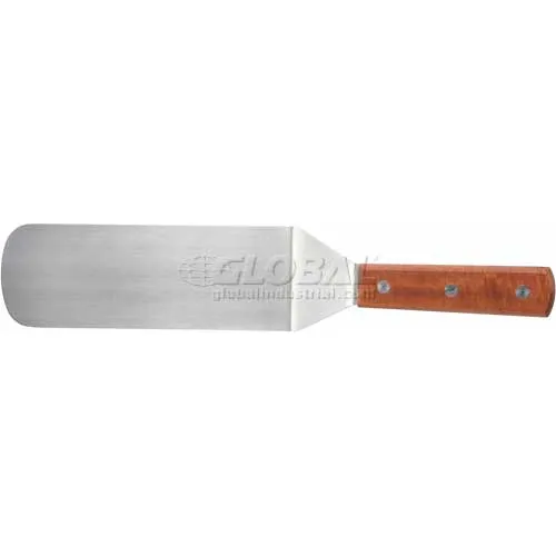Winco TN249 Blade Flexible Turner, 9-1/2"L Blade, 3", Wooden Handle - Pkg Qty 12
