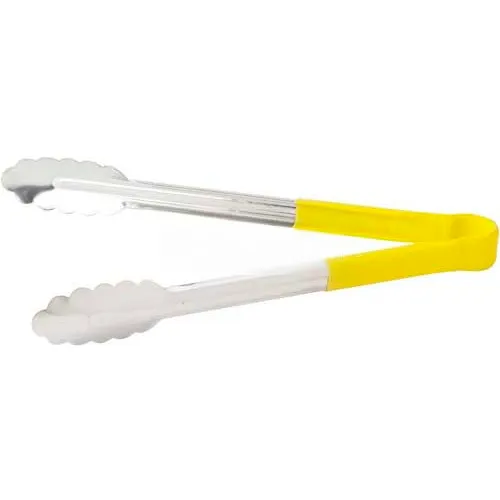 Winco UTPH-16R Utility Tong Heat Resistant, Heat Resistant, 16"L, Red - Pkg Qty 12