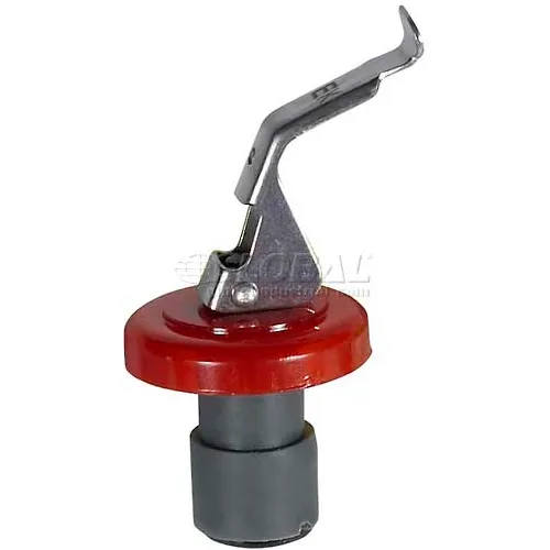 Winco WBS-R - Wine Bottle Stopper, Thermoplastic Cork, Red Collar - Pkg Qty 12