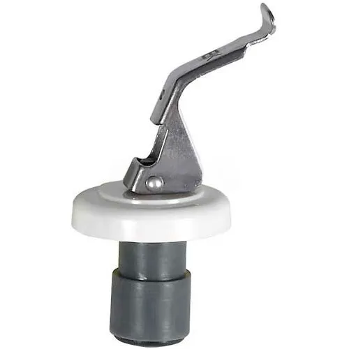Winco WBS-W Wine Bottle Stopper, Thermoplastic Cork, White Collar, 12/Pack