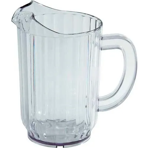 Winco WPC-48 Water Pitcher, Polycarbonate - Pkg Qty 12