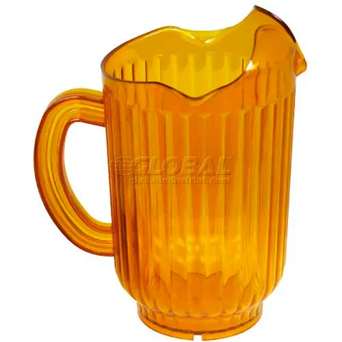 Winco WPCT-60A 3 Spout Water Pitcher, Polycarbonate - Pkg Qty 12
