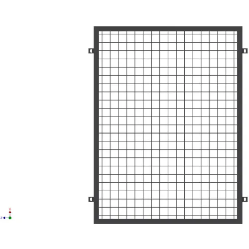 WireCrafters® RapidWire™ 4'W x 4'H, Welded Wire Security Window Guard